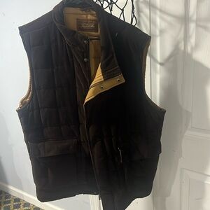 Tasso Elba Quilted Corduroy Vest